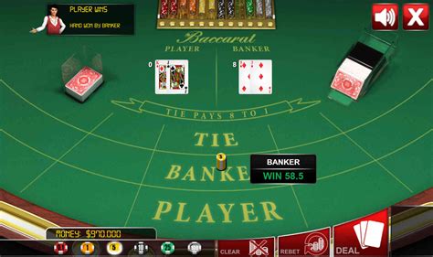 free baccarat game